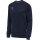 hummel Pullover hmlMOVE Grid Cotton Sweatshirt (Baumwolle) marineblau Herren