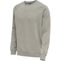 hummel Freizeit-Pullover hmlRED Classic Sweatshirt (Sweatstoff, Rippbündchen) grau Herren
