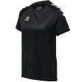 hummel Sport-Shirt hmlCORE XK Core Poly (Interlock-Stoff) Kurzarm schwarz Damen