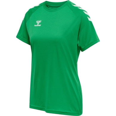 hummel Sport-Shirt hmlCORE XK Core Poly (Interlock-Stoff) Kurzarm grün Damen