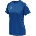 hummel Sport-Shirt hmlCORE XK Core Poly (Interlock-Stoff) Kurzarm dunkelblau Damen
