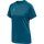 hummel Sport-Shirt hmlCORE XK Core Poly (Interlock-Stoff) Kurzarm coralblau Damen