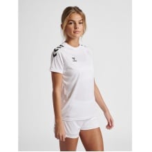 hummel Sport-Shirt hmlCORE XK Core Poly (Interlock-Stoff) Kurzarm weiss Damen