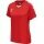hummel Sport-Shirt hmlCORE XK Poly Jersey (robuster Doppelstrick) Kurzarm rot Damen