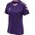 hummel Sport-Shirt hmlCORE XK Poly Jersey (robuster Doppelstrick) Kurzarm violett Damen
