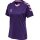 hummel Sport-Shirt hmlCORE XK Poly Jersey (robuster Doppelstrick) Kurzarm violett Damen