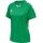 hummel Sport-Shirt hmlCORE XK Poly Jersey (robuster Doppelstrick) Kurzarm grün Damen