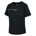 hummel Trainings-Shirt hmlCOURT Light Weight (atmungsaktiv, leicht) schwarz Damen