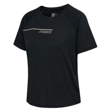 hummel Trainings-Shirt hmlCOURT Light Weight (atmungsaktiv, leicht) schwarz Damen