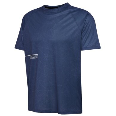 hummel Trainings-Shirt hmlGRAPHIC AOP Light Weight (leicht, atmungsaktiv) blau Herren