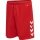 hummel Sporthose hmlCORE XK Poly Shorts (robuster Doppelstrick, ohne Seitentaschen) Kurz rot Herren
