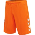 hummel Sporthose hmlCORE XK Poly Shorts (robuster Doppelstrick, ohne Seitentaschen) Kurz orange Herren