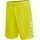 hummel Sporthose hmlCORE XK Poly Shorts (robuster Doppelstrick, ohne Seitentaschen) Kurz gelb Herren