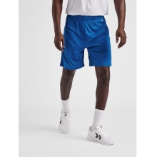 hummel Sporthose hmlCORE XK Poly Shorts (robuster Doppelstrick, ohne Seitentaschen) Kurz dunkelblau Herren