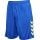 hummel Sporthose hmlCORE XK Poly Shorts (robuster Doppelstrick, ohne Seitentaschen) Kurz blau/gelb Herren