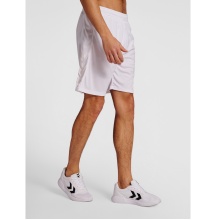hummel Sporthose hmlCORE XK Poly Shorts (robuster Doppelstrick, ohne Seitentaschen) kurz weiss/weiss Herren