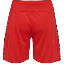 hummel Sporthose hmlAUTHENTIC Poly Shorts (leichter Jerseystoff, ohne Seitentaschen) Kurz rot Kinder