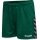 hummel Sporthose hmlAUTHENTIC Poly Shorts (leichter Jerseystoff, ohne Seitentaschen) kurz dunkelgrün Damen