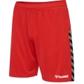 hummel Sporthose hmlAUTHENTIC Poly Shorts (leichter Jerseystoff, ohne Seitentaschen) kurz rot Herren
