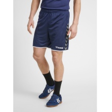 hummel Sporthose hmlAUTHENTIC Poly Shorts (leichter Jerseystoff, ohne Seitentaschen) kurz marineblau Herren