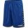 hummel Sporthose hmlAUTHENTIC Poly Shorts (leichter Jerseystoff, ohne Seitentaschen) kurz blau/gelb Herren