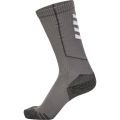 hummel Sportsocke hmlPRO Training Crew (Materialmix) hellgrau/weiss - 1 Paar