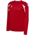 hummel Sport-Langarmshirt hmlCORE 2.0 Jersey (angenehmes Tragegefühl) rot/weiss Herren