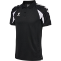 hummel Sport-Polo hmlCORE 2.0 (100% rec. Polyester) schwarz/weiss Herren