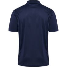 hummel Sport-Polo hmlESSENTIAL (100% rec. Polyester) Kurzarm marineblau Herren