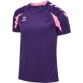 hummel Sport-Shirt hmlCORE 2.0 (rec. Polyester, optimale Bewegungsfreiheit) kurzarm violett/pink Herren