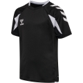 hummel Sport-Shirt hmlCORE 2.0 (rec. Polyester, optimale Bewegungsfreiheit) kurzarm schwarz/weiss Jungen