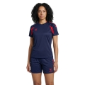 hummel Sport-Shirt hmlCORE 2.0 (rec. Polyester, optimale Bewegungsfreiheit) kurzarm marineblau/rot Damen