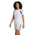 hummel Sport-Shirt hmlCORE 2.0 (rec. Polyester, optimale Bewegungsfreiheit) kurzarm weiss/schwarz Damen