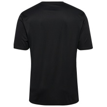 hummel Sport-Tshirt hmlESSENTIAL (100% rec. Polyester) Kurzarm schwarz Kinder