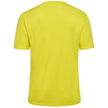 hummel Sport-Tshirt hmlESSENTIAL (100% rec. Polyester) Kurzarm gelb Kinder