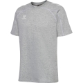 hummel Sport-Tshirt hmlMOVE 2.0 (Baaumwolle-Mischung) grau Herren