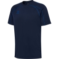 hummel Sport-Tshirt hmlMOVE 2.0 (Baaumwolle-Mischung) marineblau Herren
