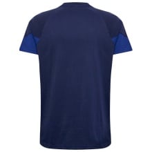 hummel Sport/Freizeit-Tshirt hmlTRAVEL (elastischer Jerseystoff) Kurzarm marineblau Herren