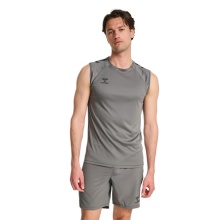 hummel Sport-Tank hmlPRO Training Jersey (schnelltrocknend) grau Herren