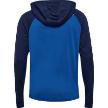 hummel Sport-Trainingsjacke hmlLEAD 2.0 Zip Hoodie (hohe Atmungsaktivität, schnelltrocknend) dunkelblau/marineblau Herren