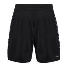 hummel Sporthose hmlAUTHENTIC PL Shorts (100% Polyester) kurz schwarz Herren
