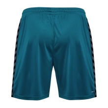 hummel Sporthose hmlAUTHENTIC PL Shorts (100% Polyester) kurz coralblau Herren