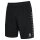 hummel Sporthose hmlAUTHENTIC Woven Shorts (mit Reißverschlusstaschen) kurz schwarz Herren