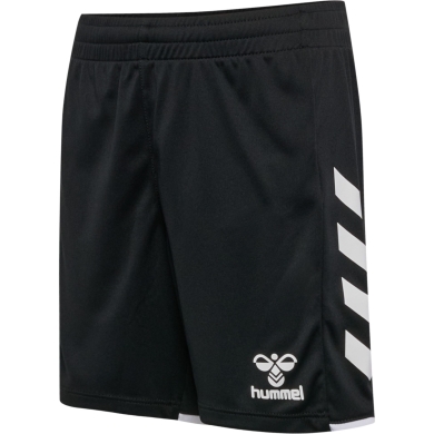 hummel Sporthose hmlCORE 2.0 Shorts (angenehmes Tragegefühl) schwarz/weiss Kinder