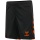 hummel Sporthose hmlCORE 2.0 Shorts (angenehmes Tragegefühl) schwarz/orange Kinder