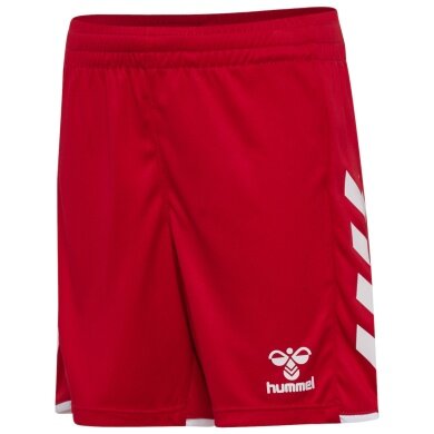 hummel Sporthose hmlCORE 2.0 Shorts (angenehmes Tragegefühl) rot/weiss Kinder