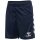 hummel Sporthose hmlCORE 2.0 Shorts (angenehmes Tragegefühl) marineblau/weiss Kinder