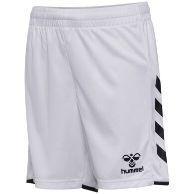 hummel Sporthose hmlCORE 2.0 Shorts (angenehmes Tragegefühl) weiss/schwarz Kinder