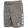 hummel Sporthose hmlCORE 2.0 Shorts (angenehmes Tragegefühl) kurz grau/weiss Damen