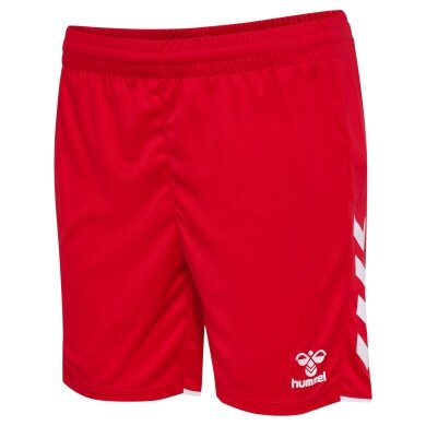 hummel Sporthose hmlCORE 2.0 Shorts (angenehmes Tragegefühl) kurz rot/weiss Damen